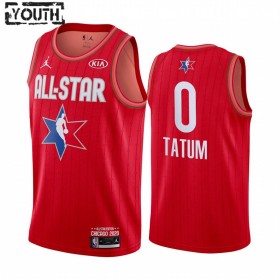Barn Boston Celtics Tröja Jayson Tatum 0 2020 All-Star Jordan Brand Röd Swingman